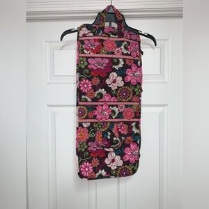 Vera Bradley Mod Floral Pink Hanging Travel Organizer Toiletry Cosmetic Bag